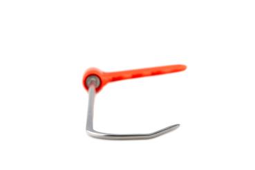 Ratchet handle tool (side panel hook) - ∅ 8 mm - 450 mm length - left
